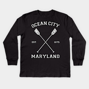 Ocean City Maryland Kids Long Sleeve T-Shirt